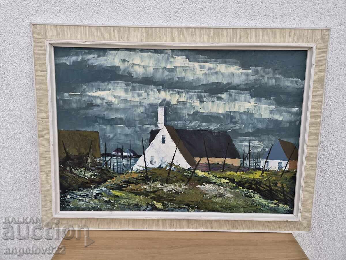 Πρωτότυπη ελαιογραφία σε καμβά!!! με τιμή € 1.11 | 2.17 BGN