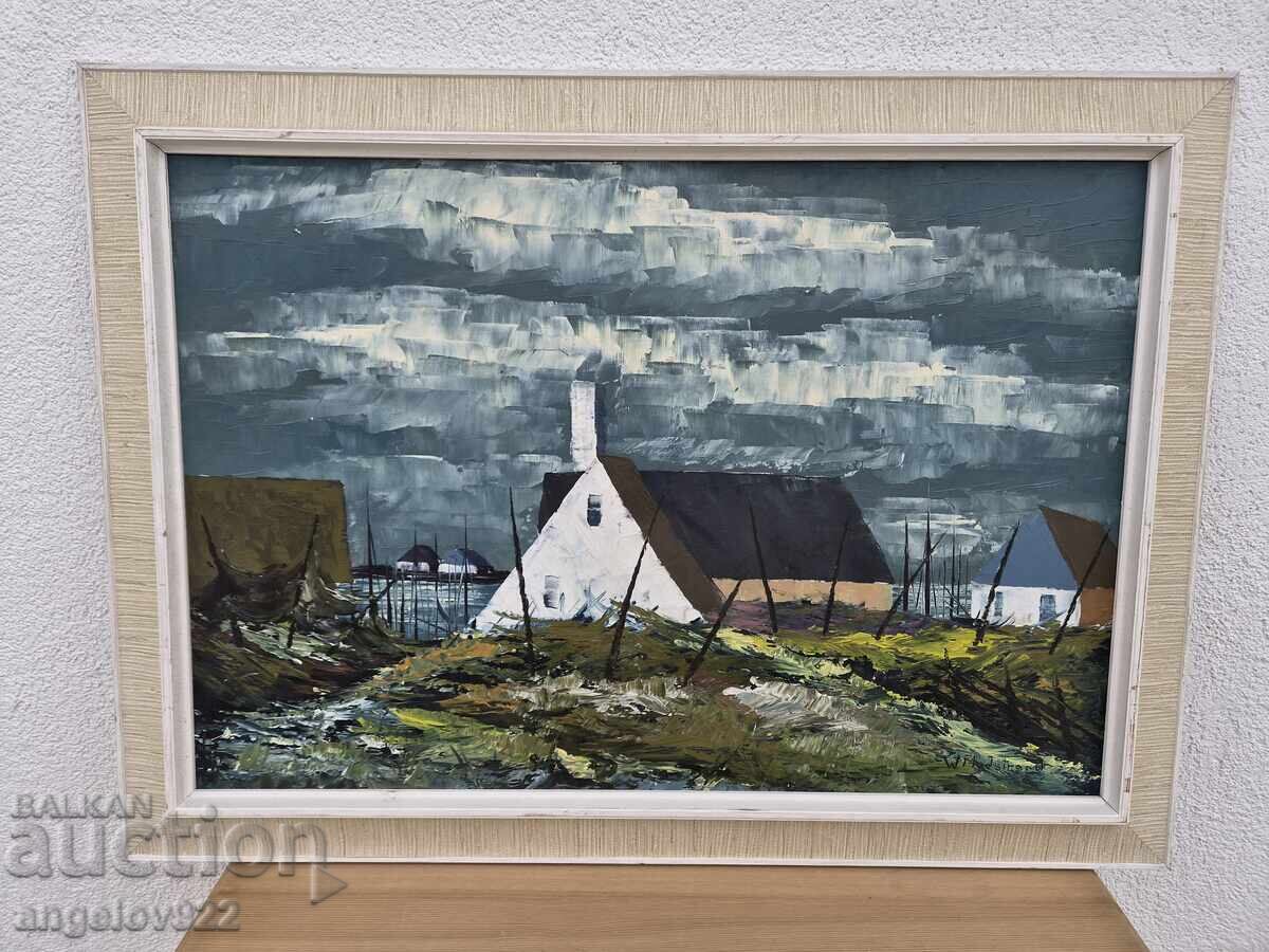 Δημοπρασία Πρωτότυπη ελαιογραφία σε καμβά!!!