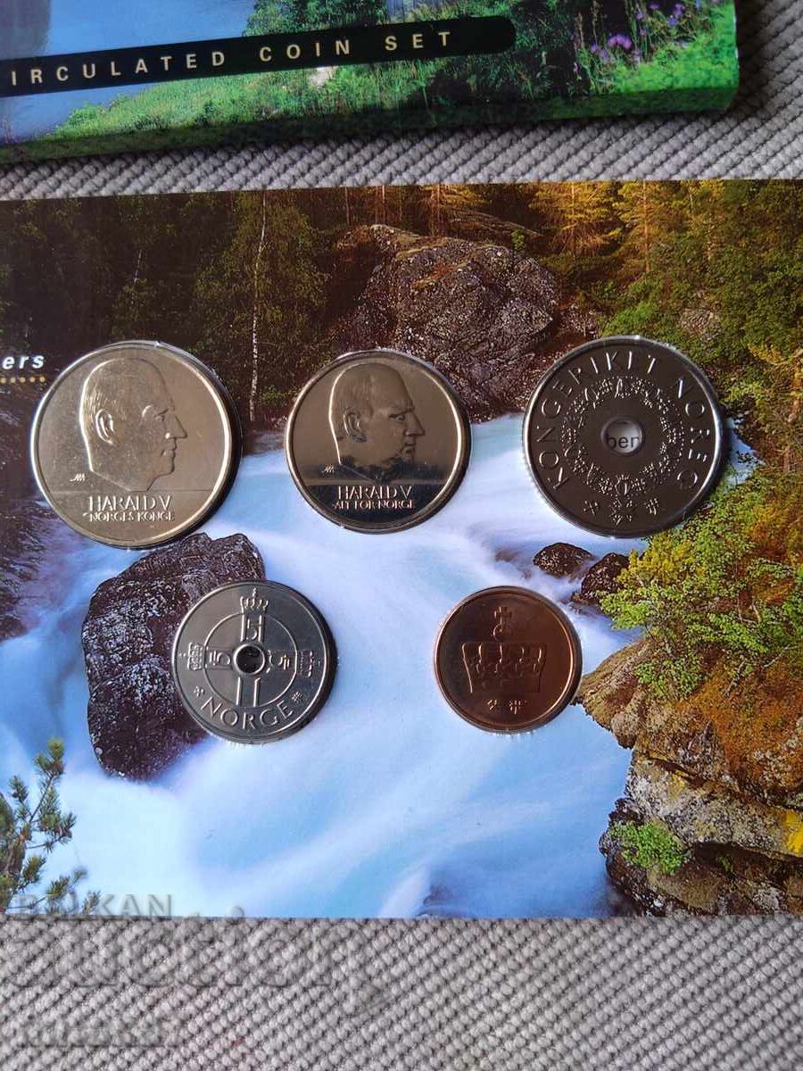 Auction Set of coins, Norway, 1998. Auction Set of coins, Norway, 1998.