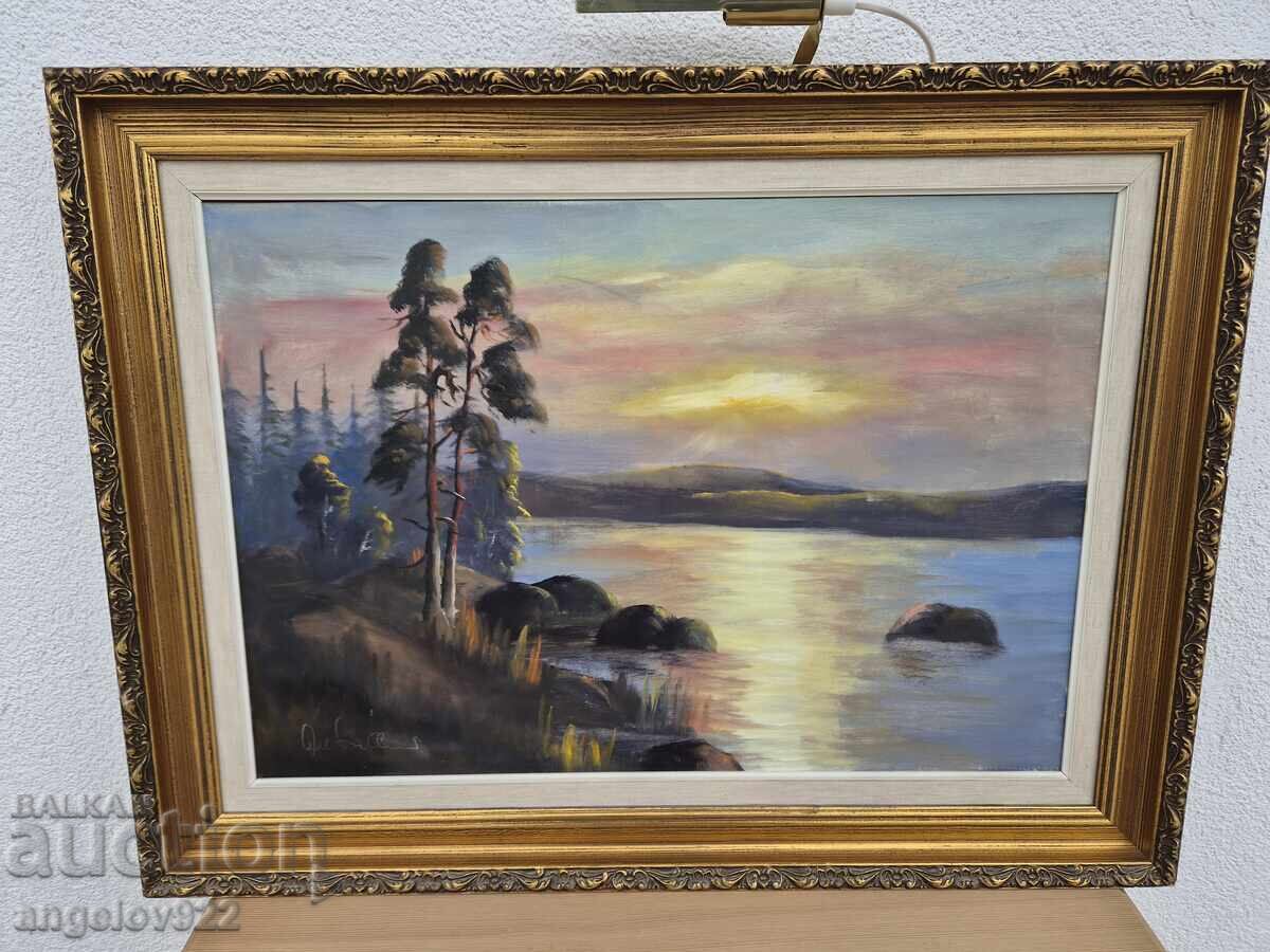 Δημοπρασία Πρωτότυπη ελαιογραφία σε καμβά!!!