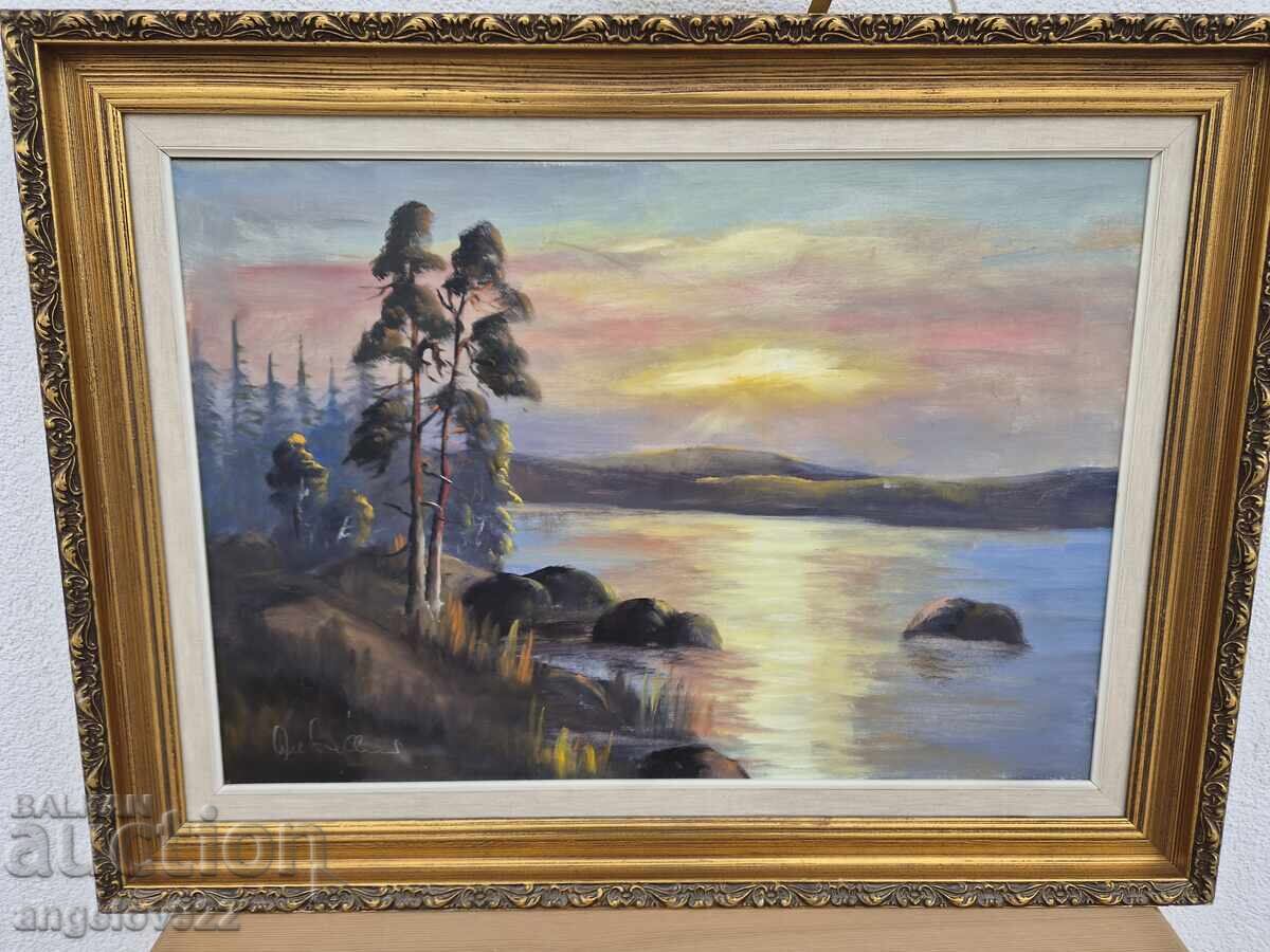 Παράδοση Πρωτότυπη ελαιογραφία σε καμβά!!!