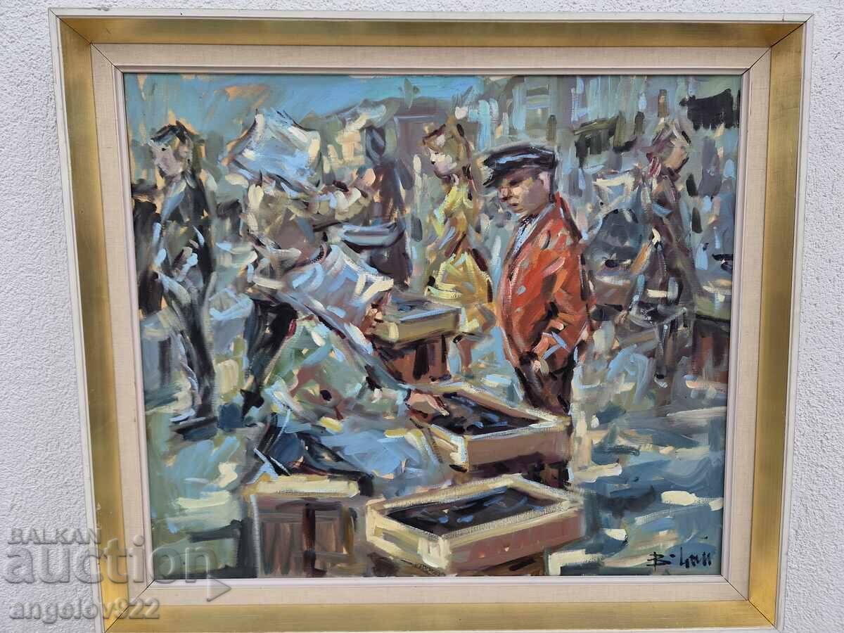 Доставка на Авторска картина с маслени бои върху платно!!!