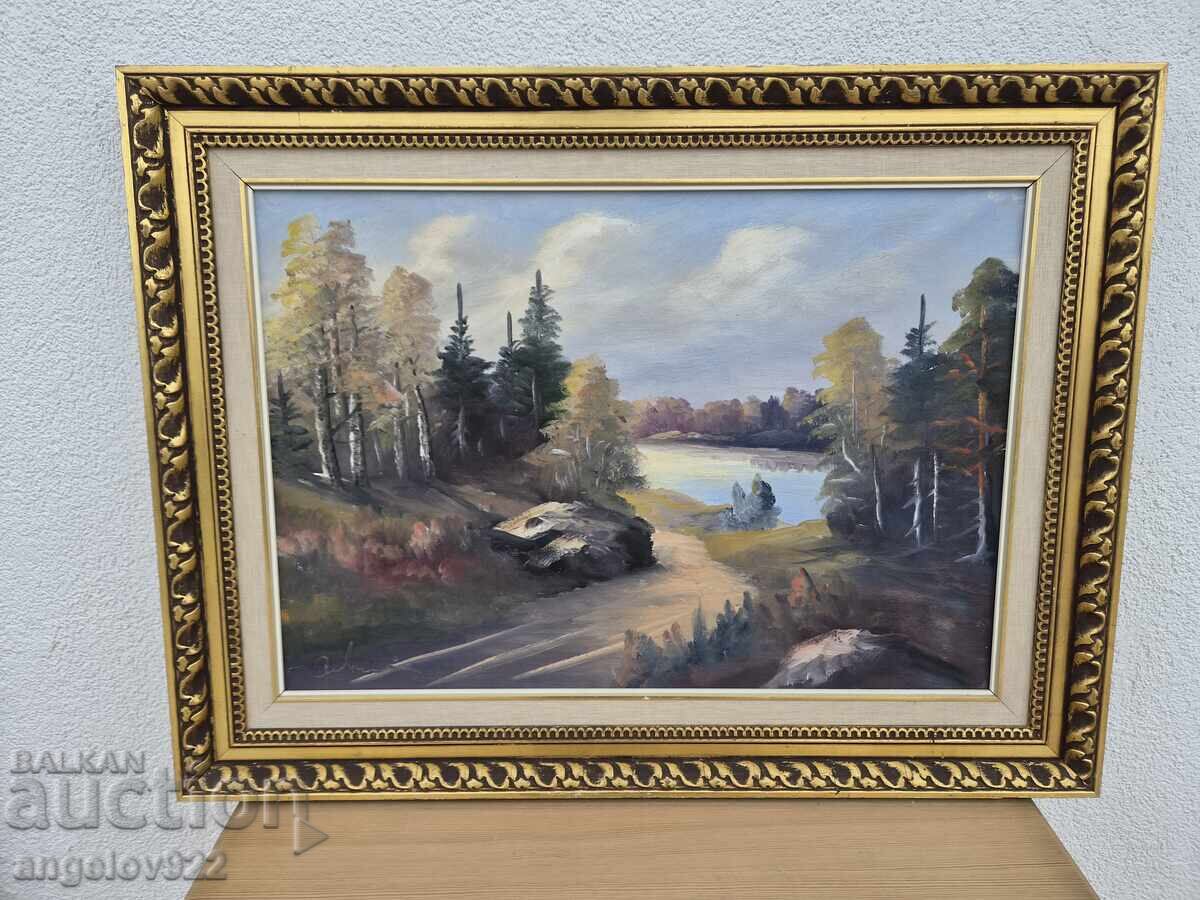 Авторска картина с маслени бои върху платно!!! с цена € 0.01 | 0.02 лв.