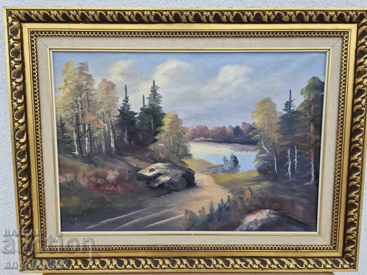 Авторска картина с маслени бои върху платно!!! - 5