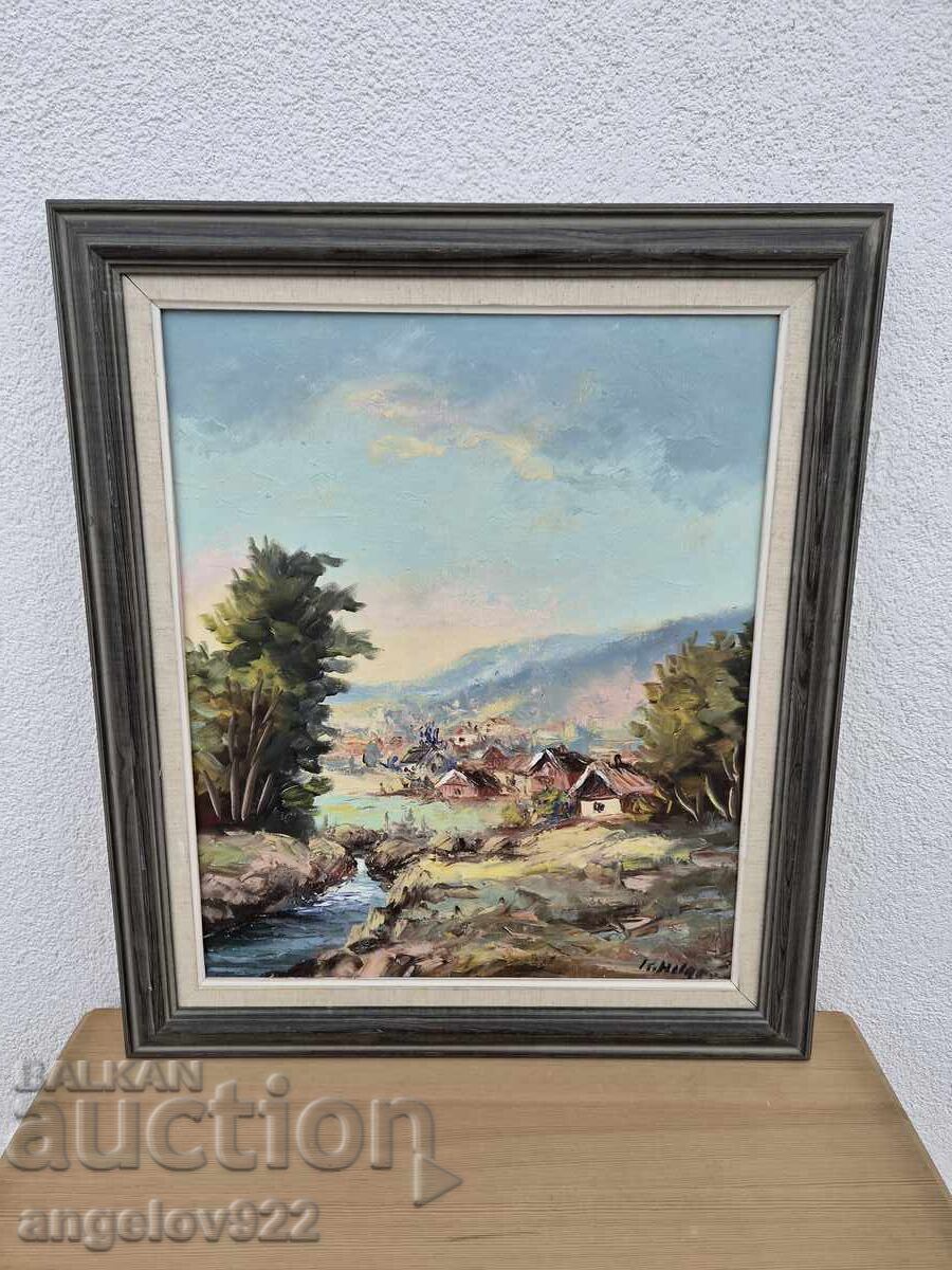 Πρωτότυπη ελαιογραφία σε καμβά!!! με τιμή € 0.01 | 0.02 BGN