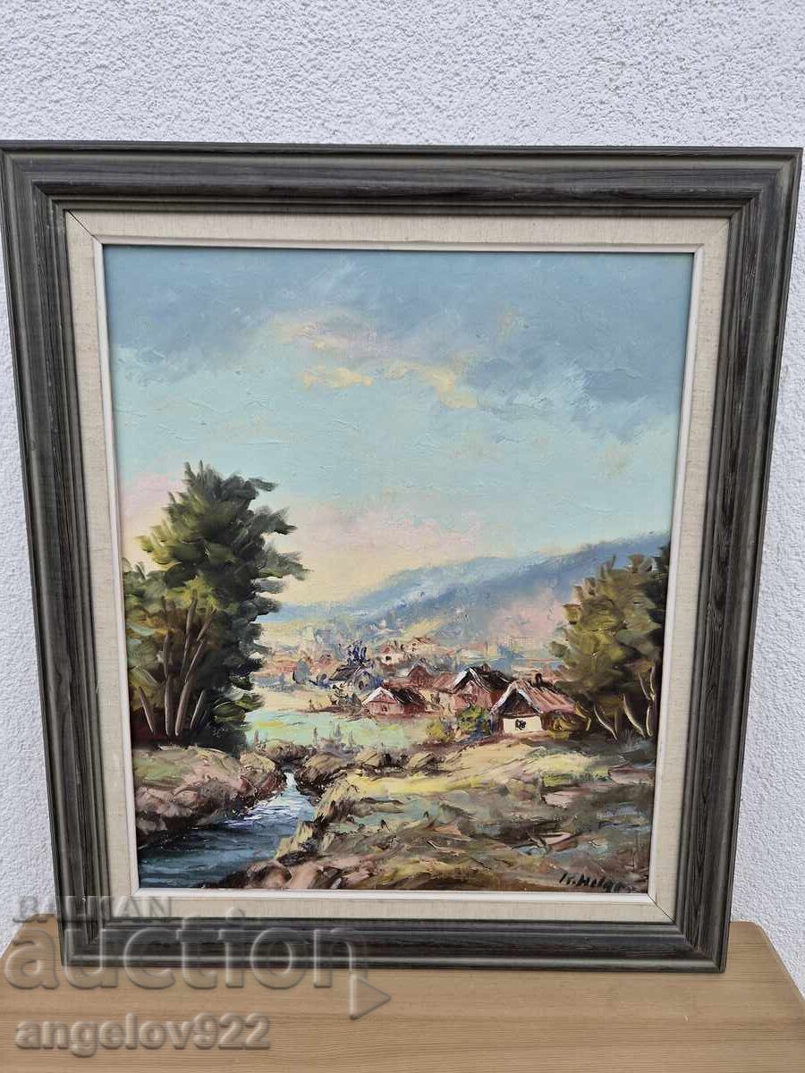 Παράδοση Πρωτότυπη ελαιογραφία σε καμβά!!!