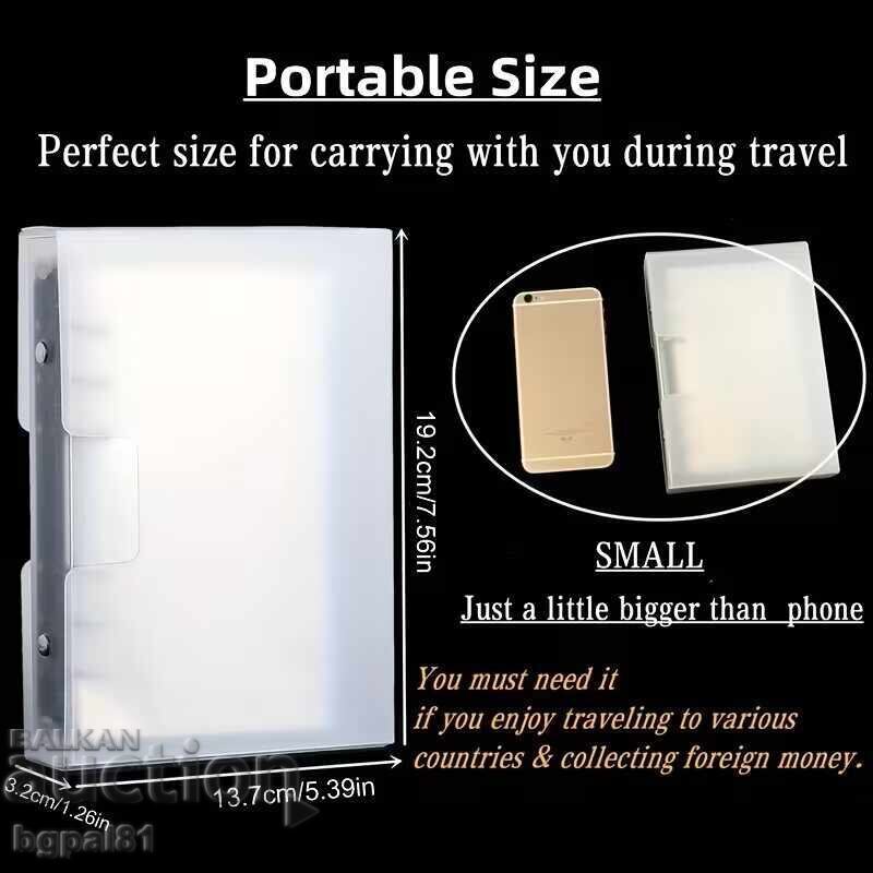 Licitație Album pentru Bancnote (+ 100 buzunare) Buzunar Îngroșat și Întărit Licitație Album pentru Bancnote (+ 100 buzunare) Buzunar Îngroșat și Întărit