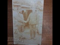 Soldați pe front 1918 Primul Război Mondial Regatul Bulgariei