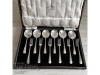 Antique Art Deco Dessert Set (1931) NorthernGoldsmiths Co