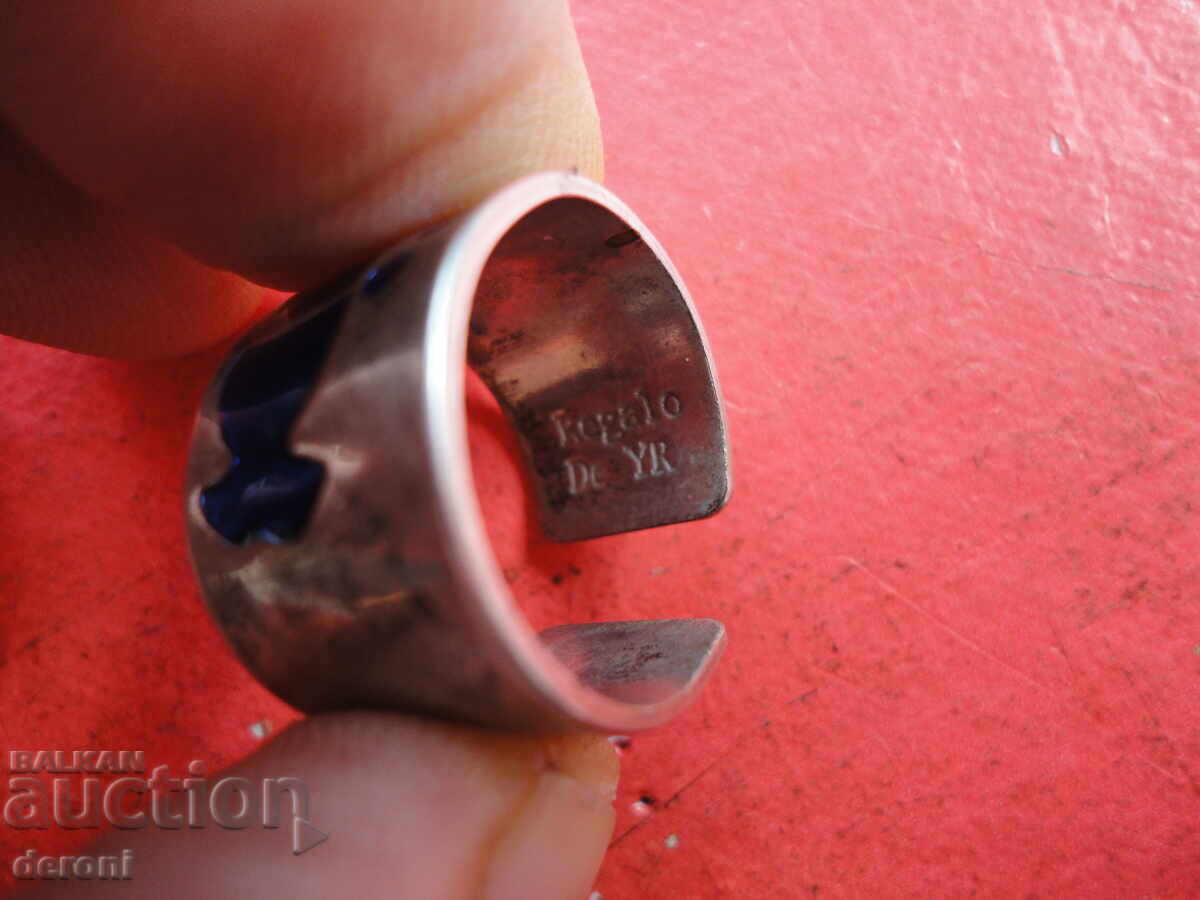 Παράδοση Strakhoten prŭsten s emaĭl Regalo De Yr