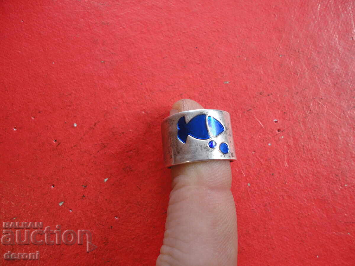 Strakhoten prŭsten s emaĭl Regalo De Yr - 5