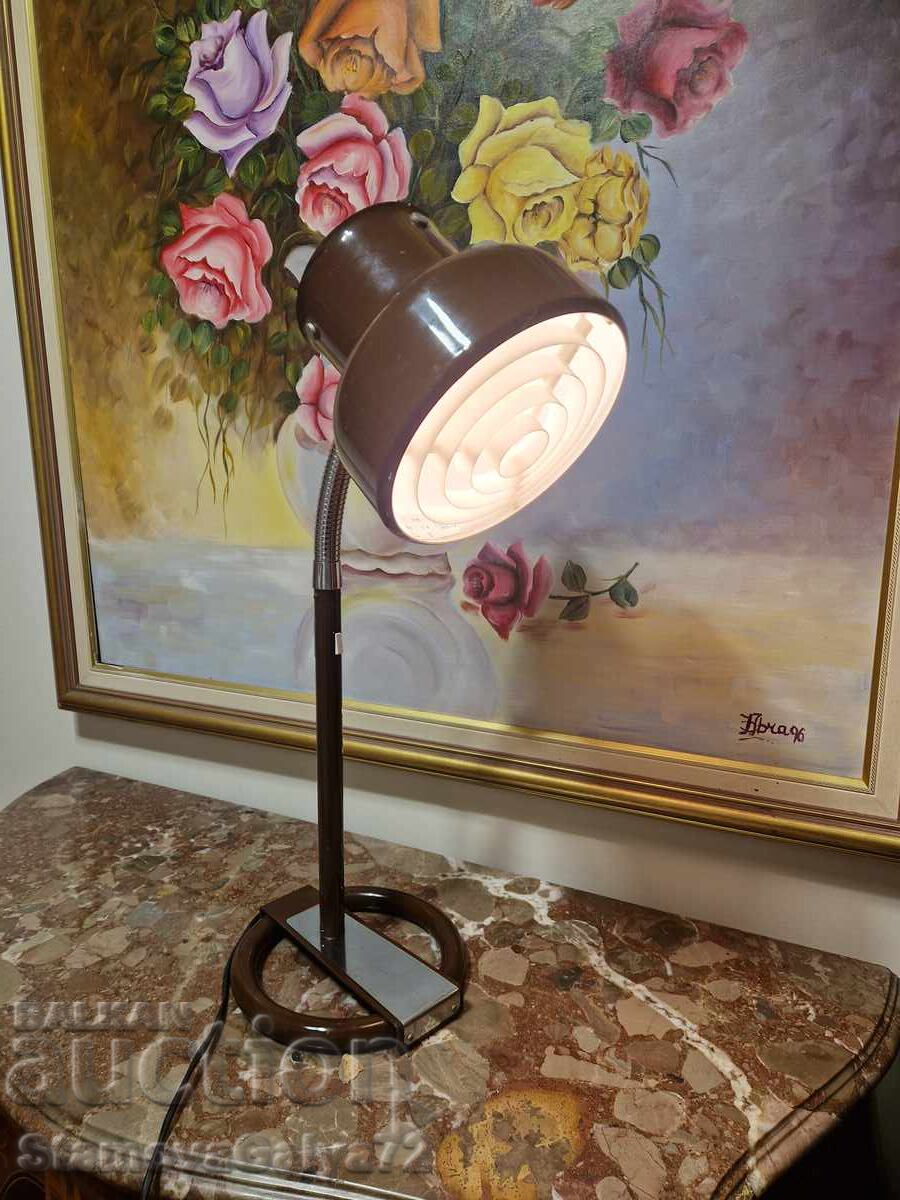 Livrarea Lampă de masă unică, rară, antică, suedeză