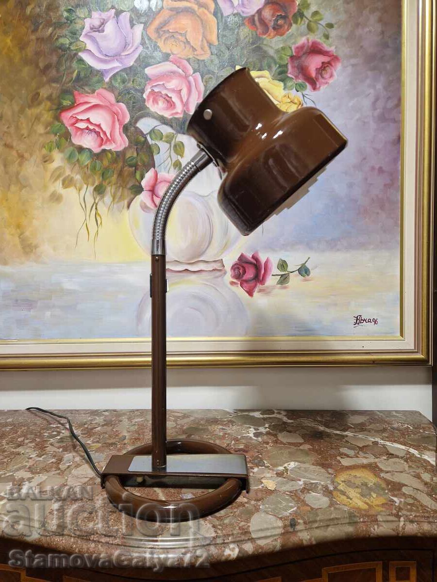 Lampă de masă unică, rară, antică, suedeză