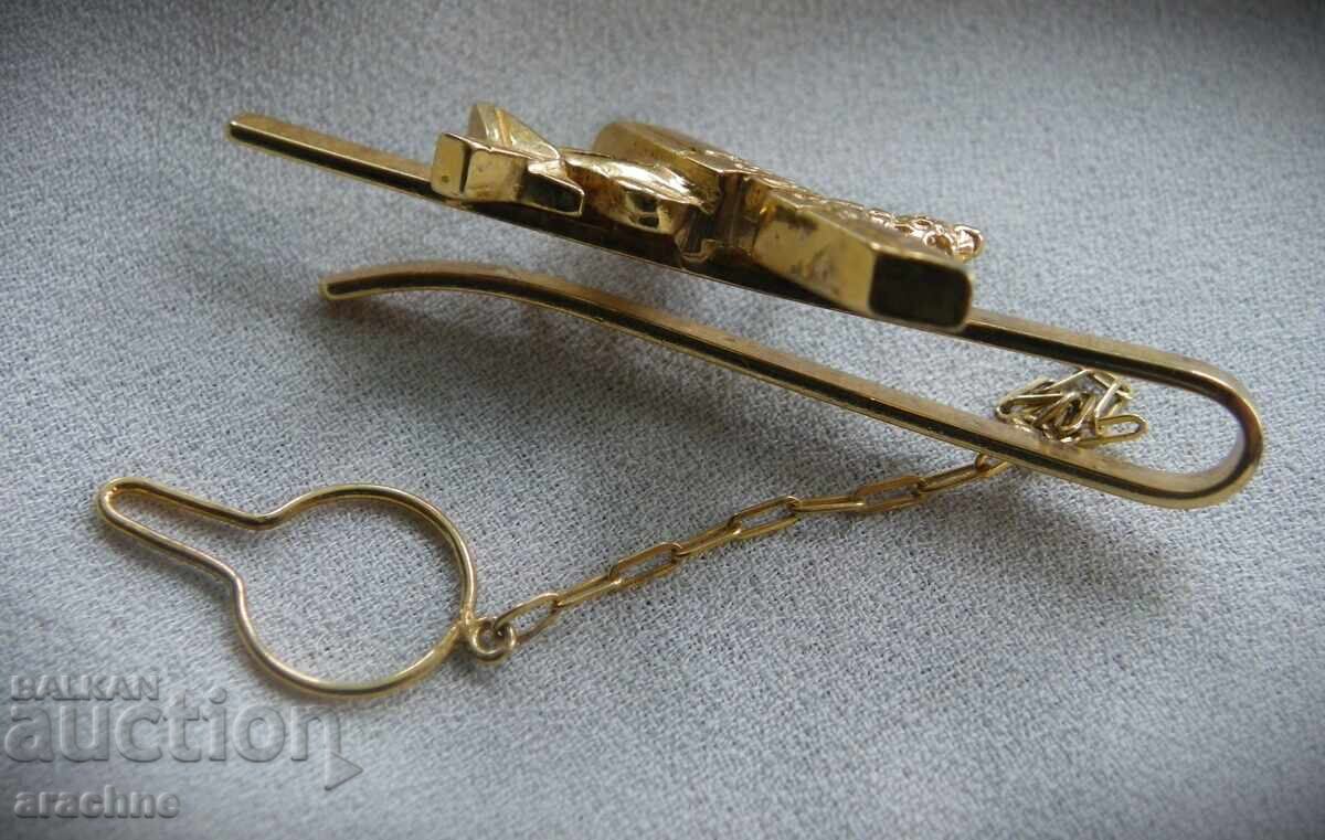 Spanish gilded tie clip with price € 15.00 | 29.34 BGN