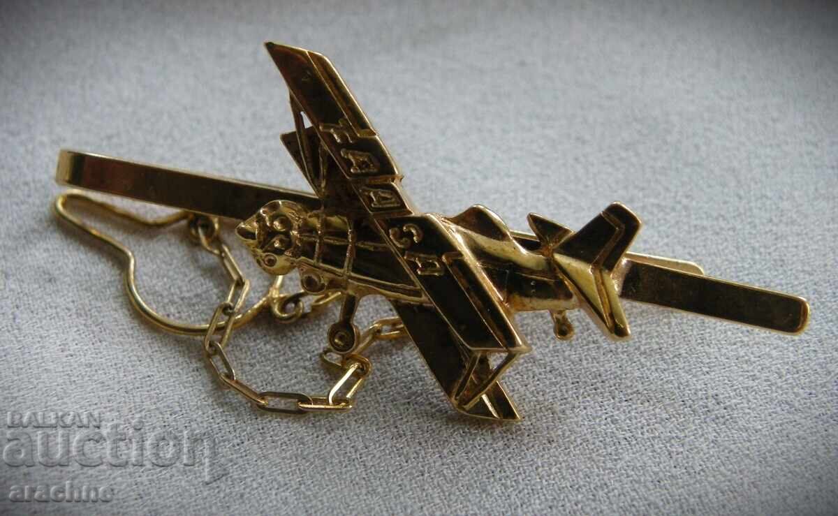 Auction  Spanish gilded tie clip