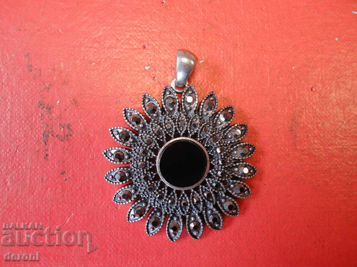 Strahotno kolie visulka s kamyni 11 - 6