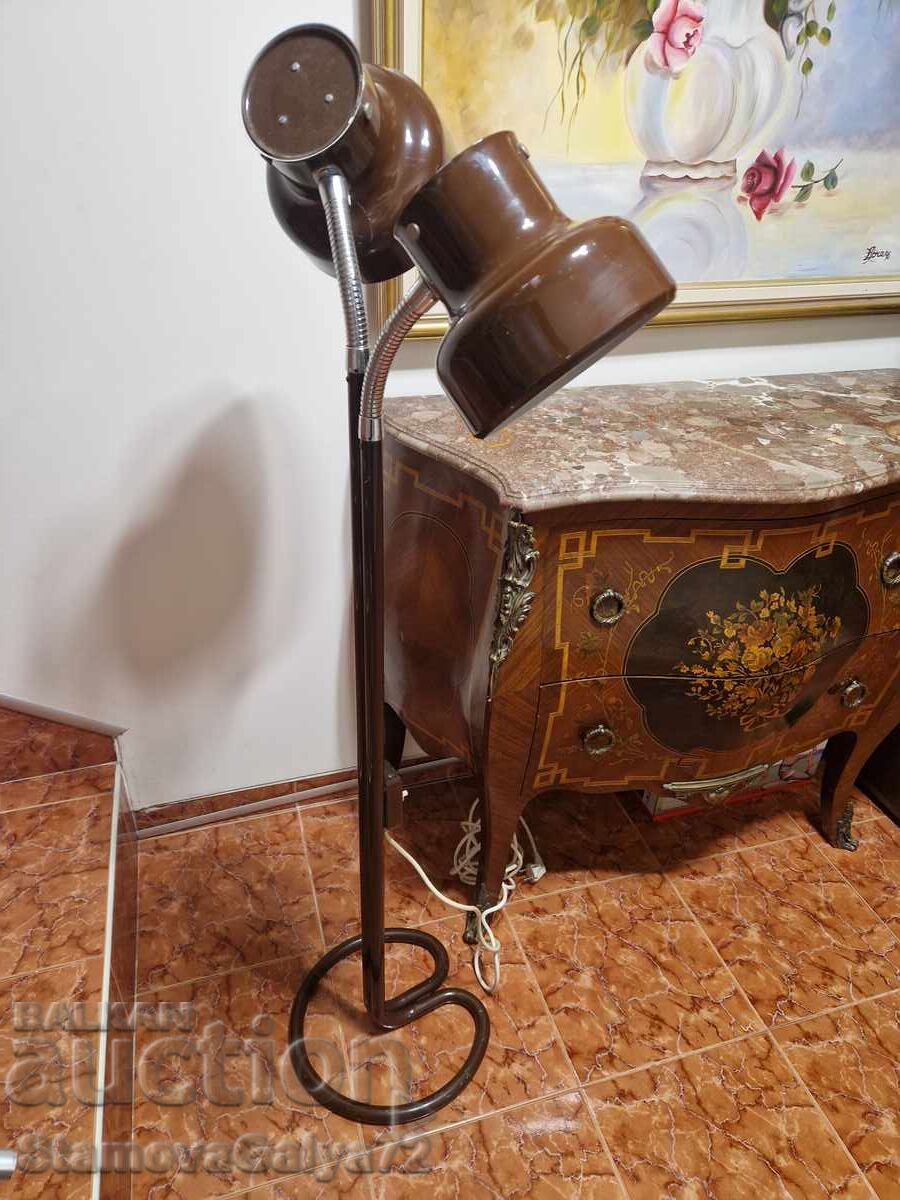 Lampă unică rară de podea antică suedeză - 5