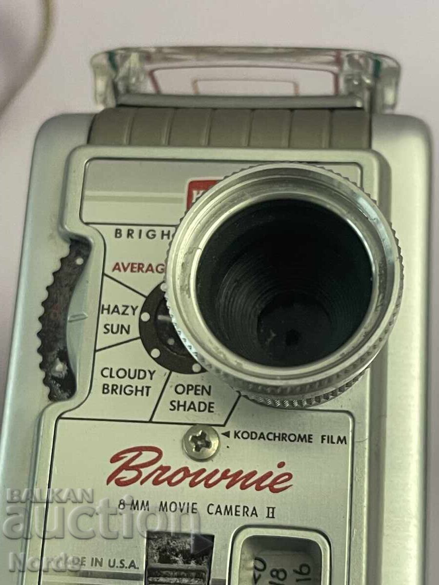 Ρετρό κάμερα Kodak Brownie Movie Camera II - 6