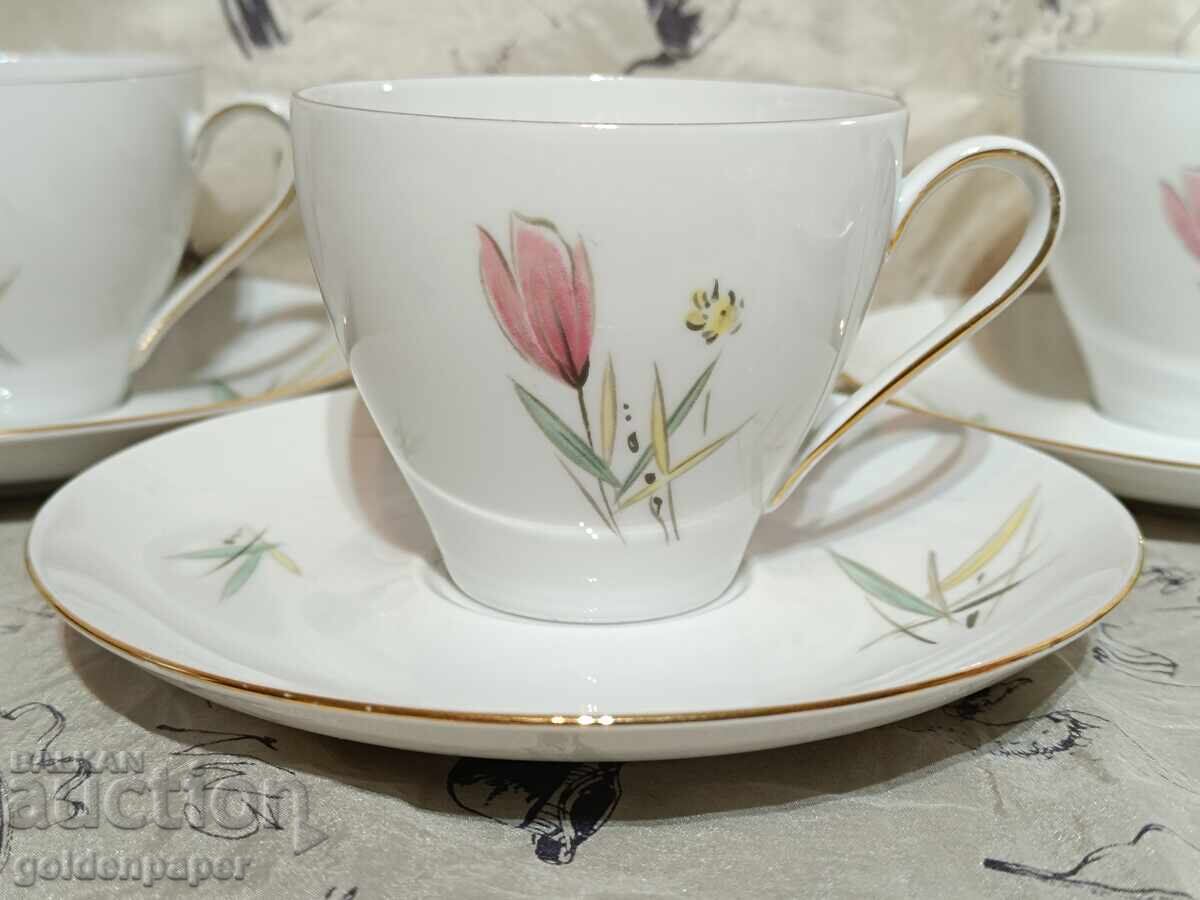 Livrarea Star Fin porțelan de la Eshenbach Bavaria, decorat în Danemarca Livrarea Star Fin porțelan de la Eshenbach Bavaria, decorat în Danemarca