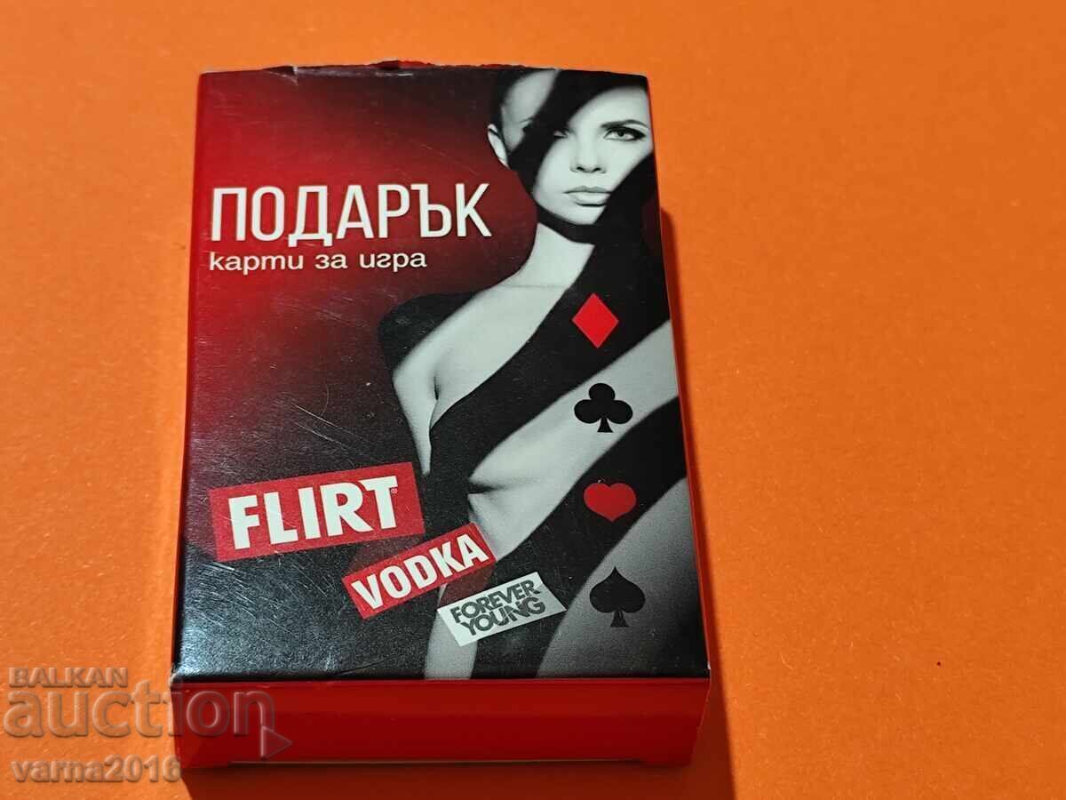 Livrarea Noi Cărți de Joc Publicitare Vodcă Flirt