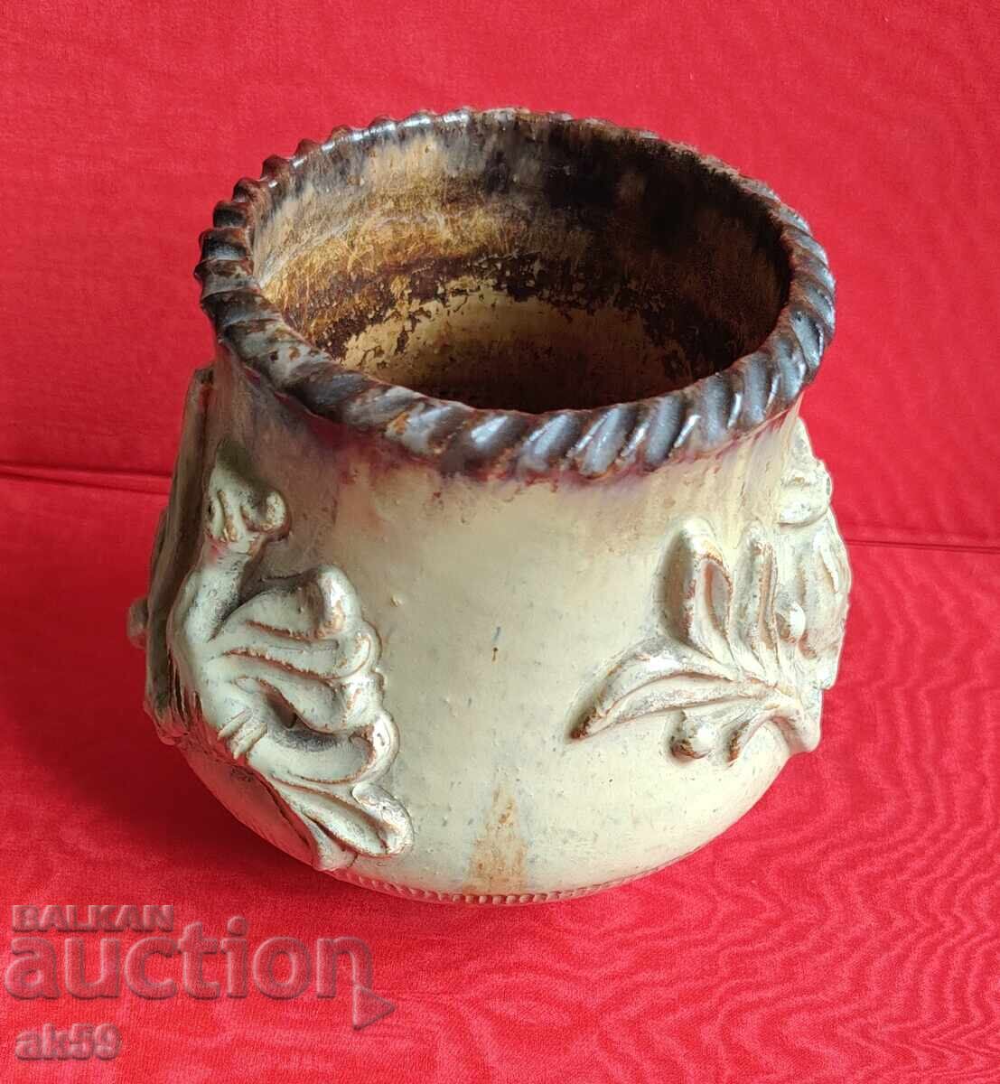 Licitație Vază cu păsări - ceramică