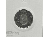 Ολλανδία 1 γκίλντερ 1980 μ.Χ