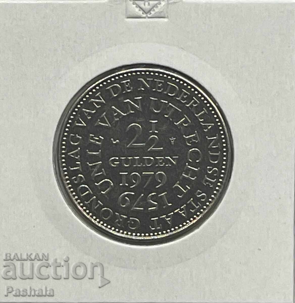 Olanda 2 1/2 guldeni 1979