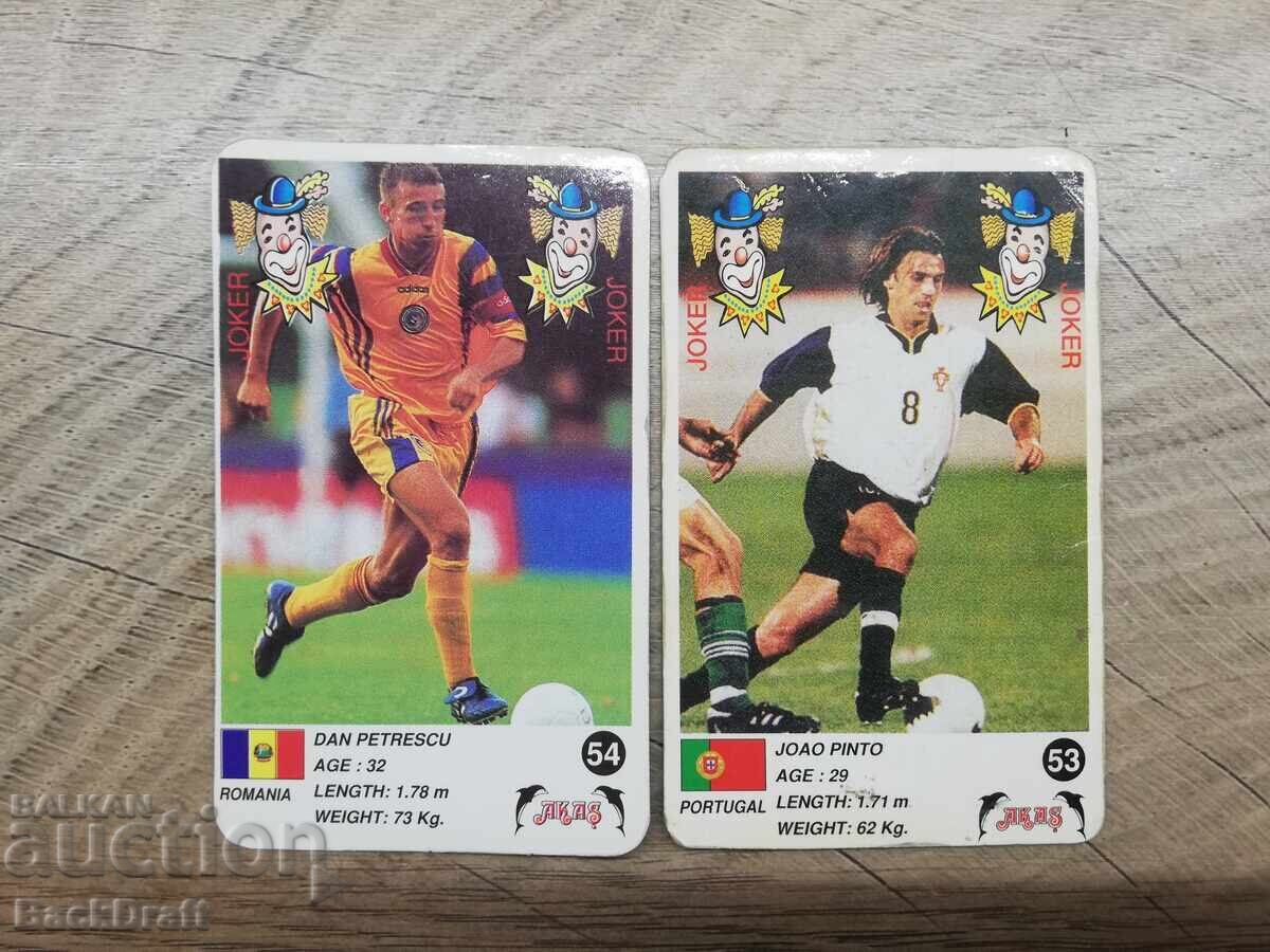 Κάρτες Παιχνιδιού Ποδοσφαιριστές από Τσίχλες Akas Champion Blue 2001 με τιμή € 29.90 | 58.48 BGN Κάρτες Παιχνιδιού Ποδοσφαιριστές από Τσίχλες Akas Champion Blue 2001 με τιμή € 29.90 | 58.48 BGN