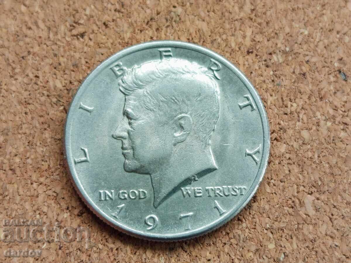 USA Half Dollar 1971