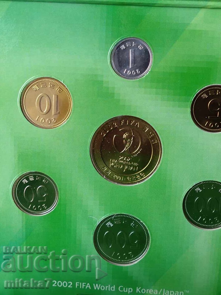 Delivery of Set of coins SP'2002 year, South Korea