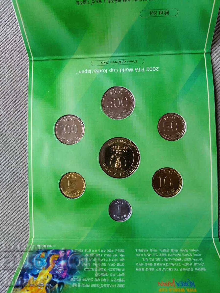 Set of coins SP'2002 year, South Korea - 6