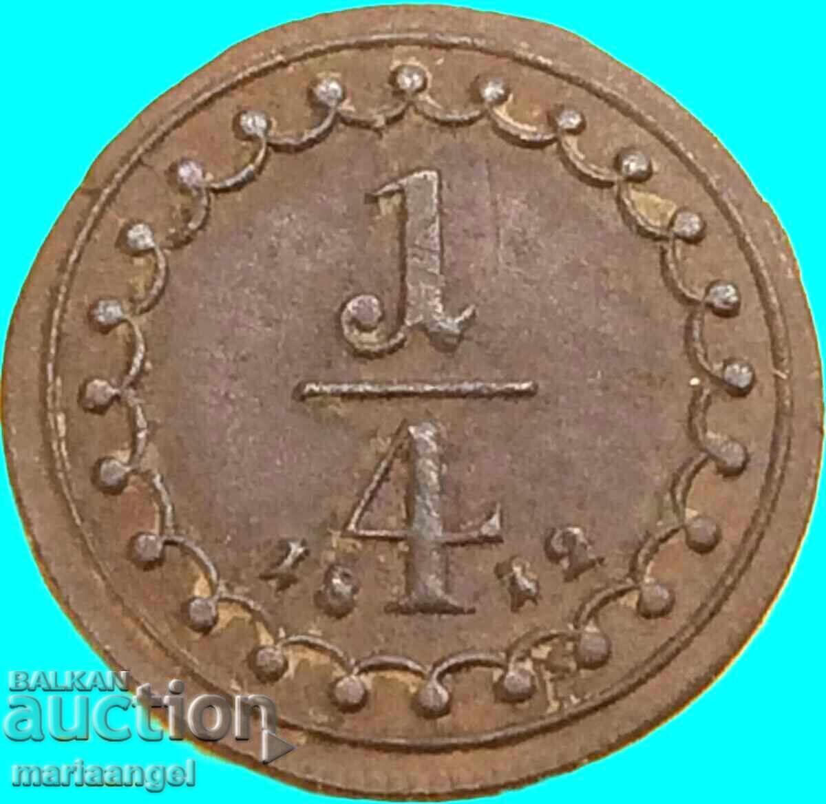 1/4 κρόιτσερ 1812 Αυστρία Φραγκίσκος Α' Α - Βιέννη χαλκός - σπάνιο - 7