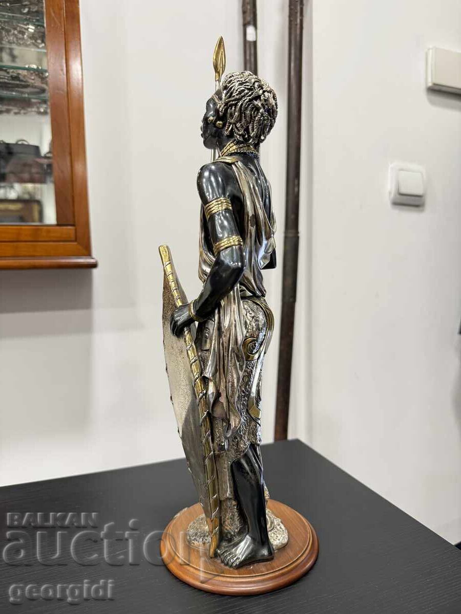 Italian silver figure Clarté from the Masai series. No. 7989 - 5 Italian silver figure Clarté from the Masai series. No. 7989 - 5