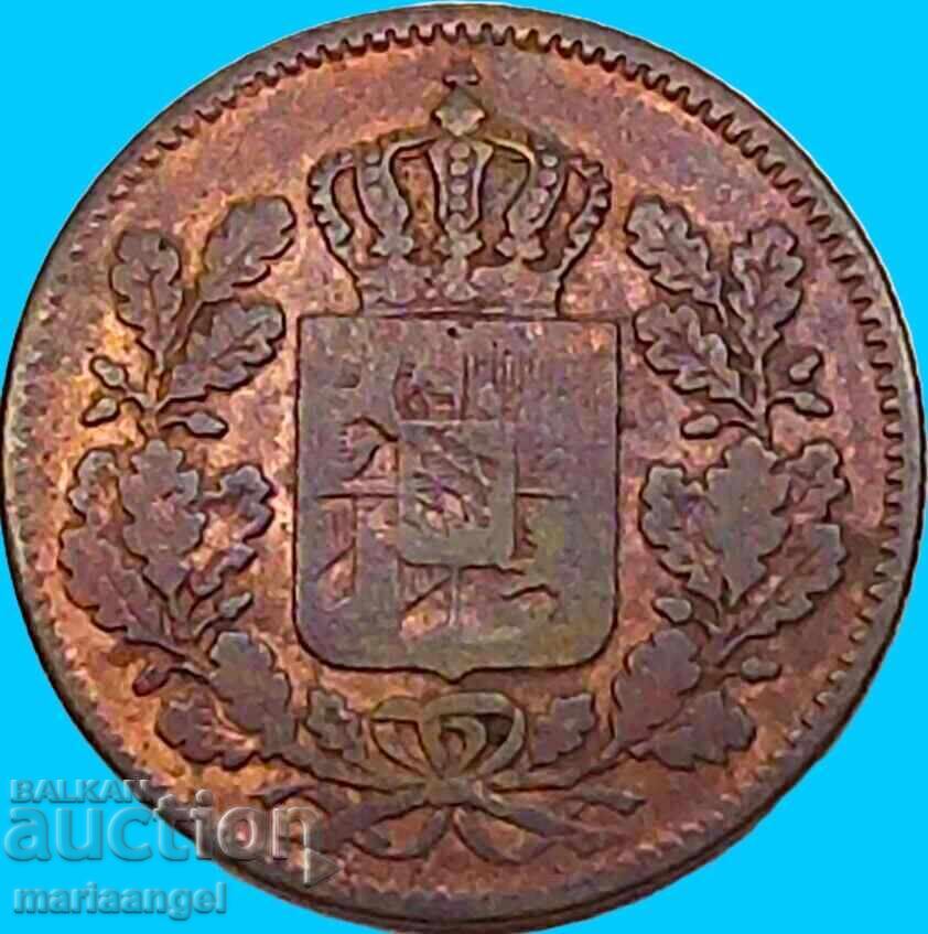 2 pfennig 1849 Βαυαρία Γερμανία - 6 2 pfennig 1849 Βαυαρία Γερμανία - 6