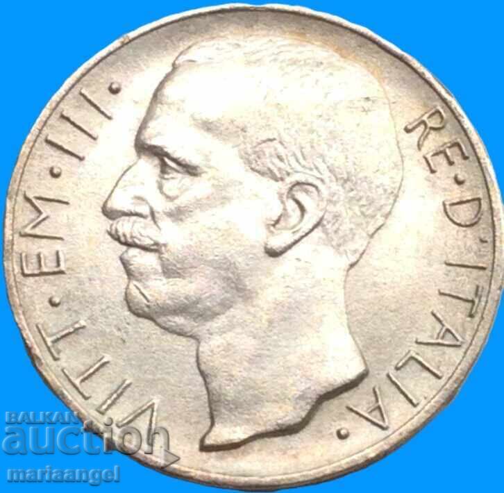 Παράδοση 10 λίρες 1927 Ιταλία **FERT** Ασημένια πατίνα