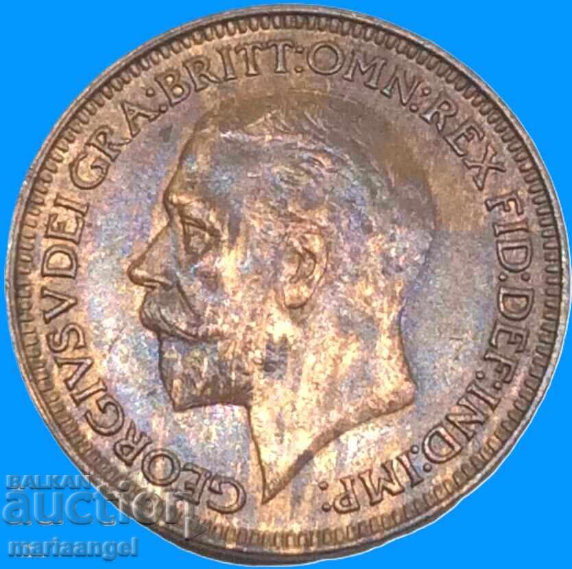 Livrarea Marea Britanie 1 farthing 1931 regele Edward VII bronz