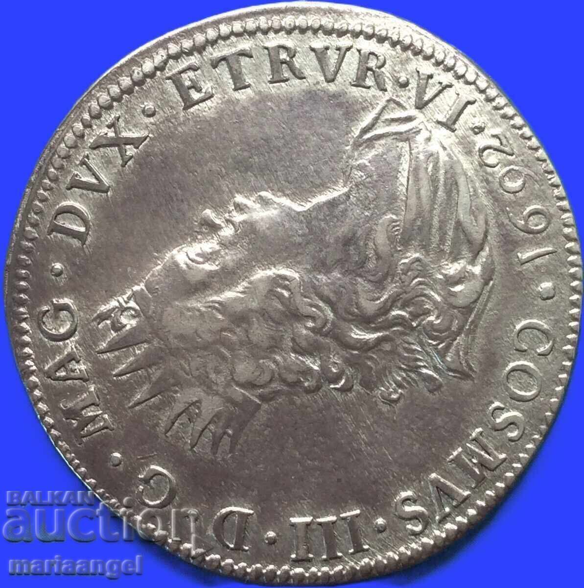 Δημοπρασία 1 Thaler 1692 III de Medici Livorno Ιταλία 27g ασήμι