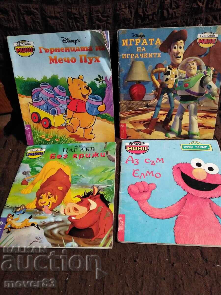 Έγκμοντ μίνι. 4 βιβλιαράκια. 1994/98 έτος