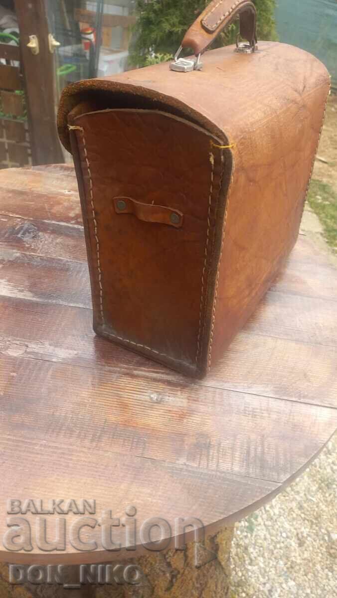 Στρατιωτική, Ιατρική Δερμάτινη Τσάντα - 7