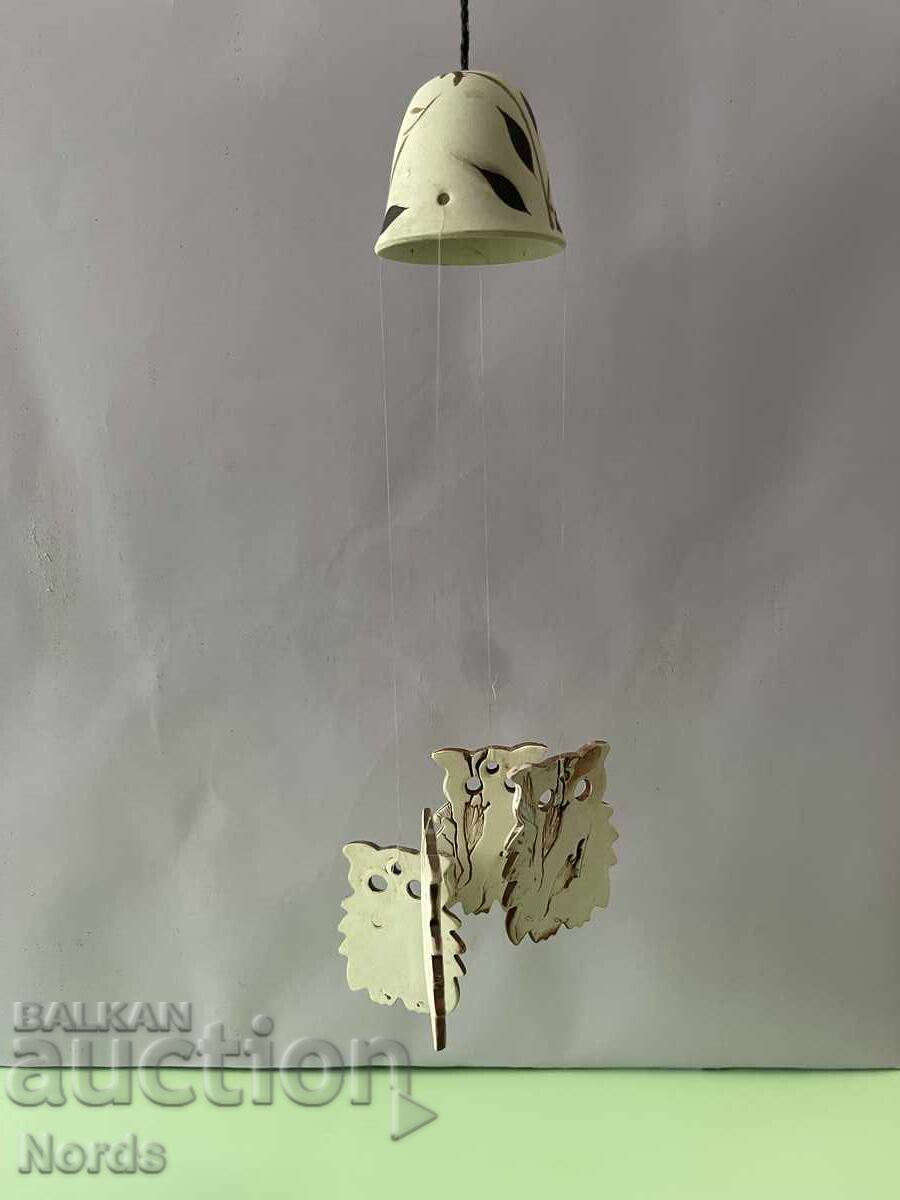 Licitație Bufnițe ceramice - clopoțel Licitație Bufnițe ceramice - clopoțel