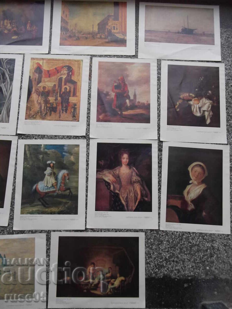 Σετ 16 τεμ. αναπαραγωγές από την γκαλερί "Πούσκιν" - 7