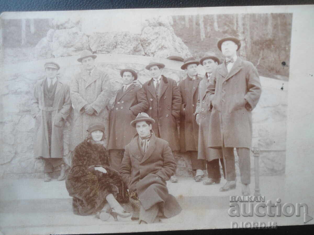 Fotografie veche, 1.III.1923, Viena - s. Popina