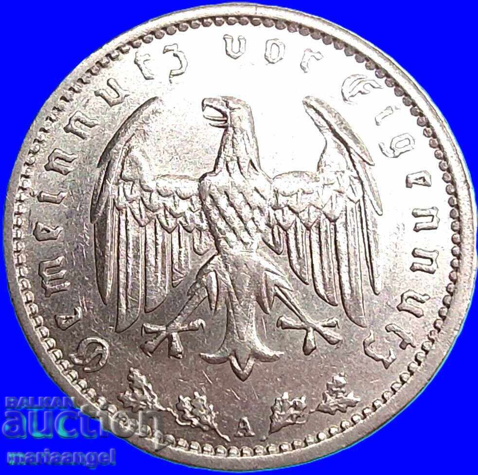 1 марка 1937 Германия А - Берлин - 5