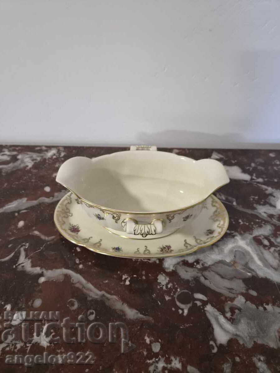 Γερμανικό πορσελάνινο σαλτσιέρα!!! με τιμή € 0.01 | 0.02 BGN