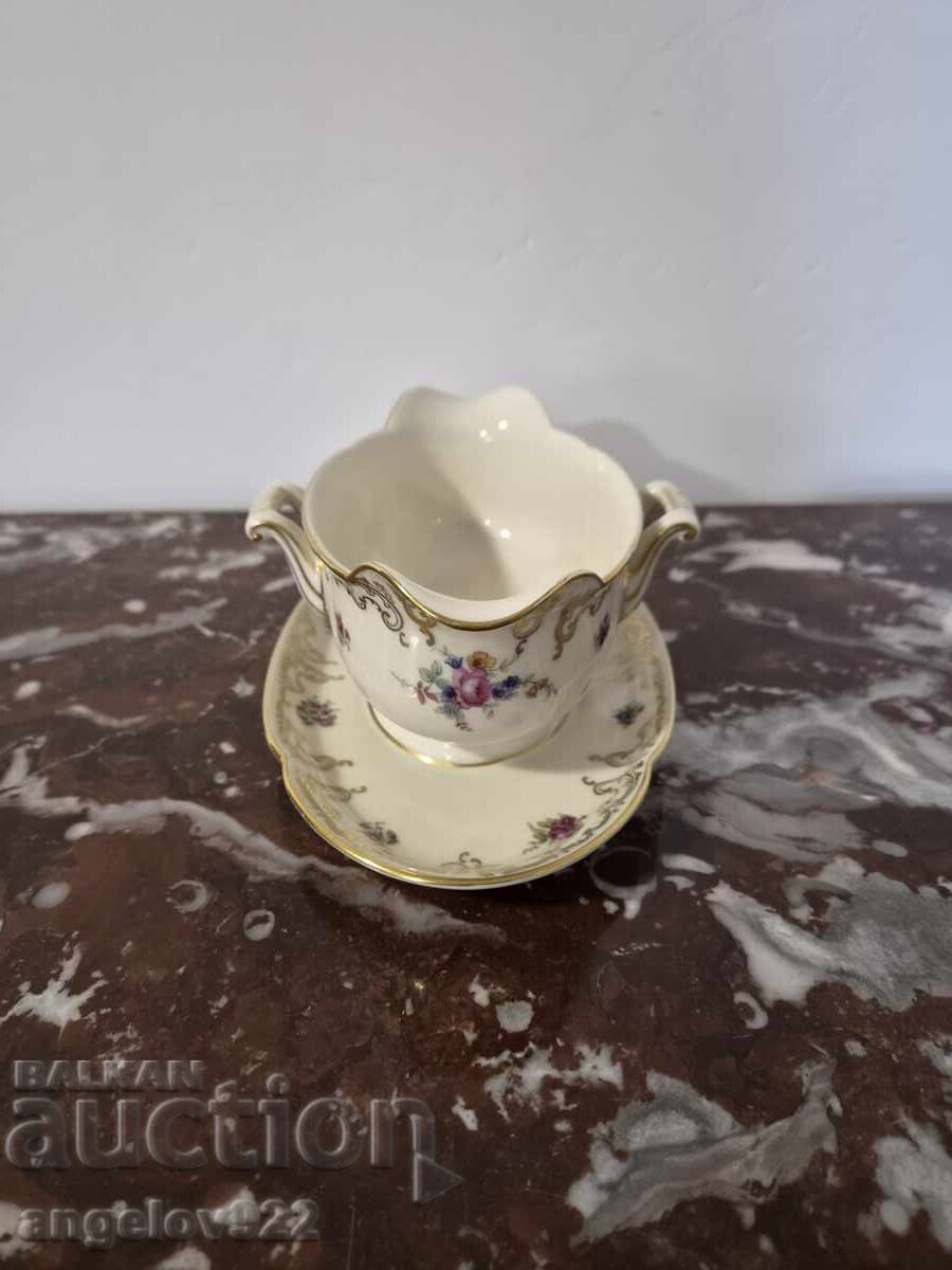 Γερμανικό πορσελάνινο σαλτσιέρα!!! - 5