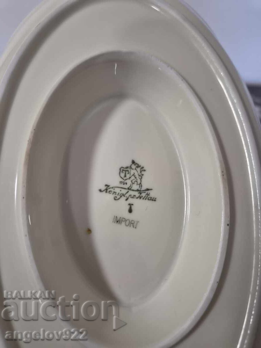 Γερμανικό πορσελάνινο σαλτσιέρα!!! - 7