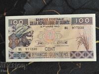 Τραπεζογραμμάτιο - Γουινέα - 100 φράγκα UNC | 2015