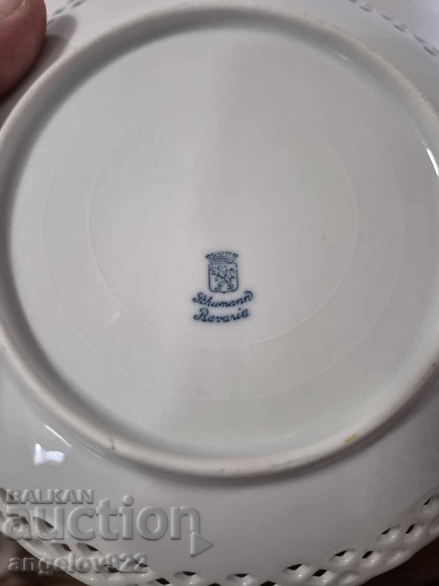 Баварски порцеланови десертни чинийки!!! - 6