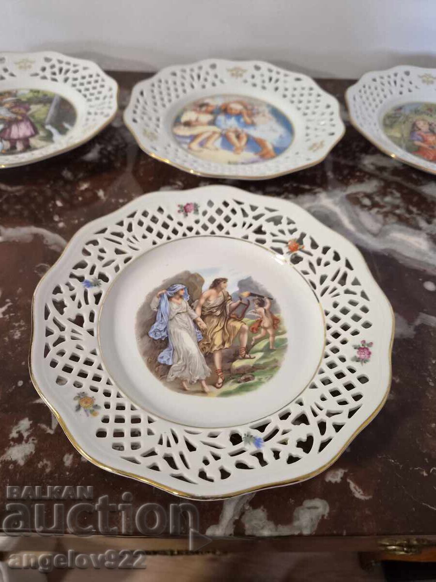 Баварски порцеланови чинийки за стена!!! - 5