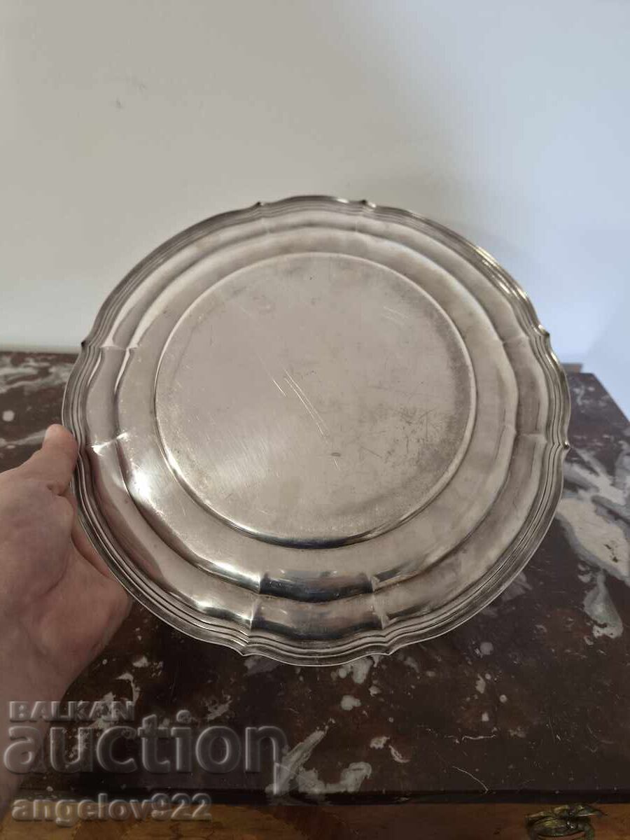 Delivery of Silver-plated metal tray PRIMA NS